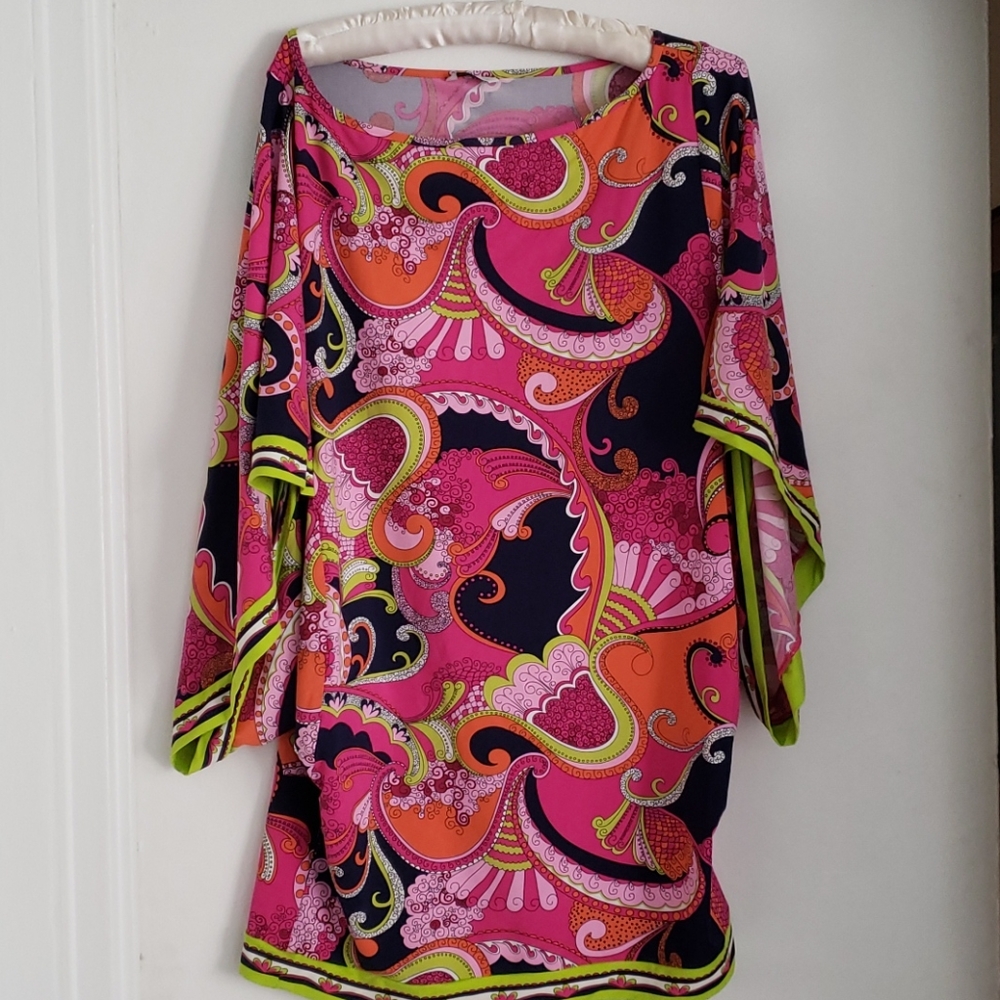Trina Turk marrakesh  Swimsuit cover up L